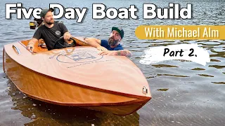 You Should Not Build a Boat Like This || 5 Day Boat Build