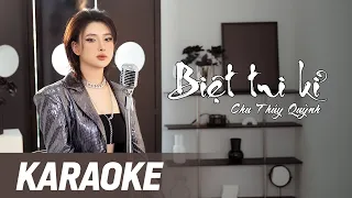 Biệt Tri Kỷ - Chu Thúy Quỳnh Cover | Nhạc Hoa Lời Việt [ Karaoke ]