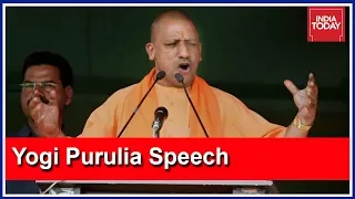 Yogi Adityanath Launches Scathing Attack On Mamata At Purulia Rally | Watch Video