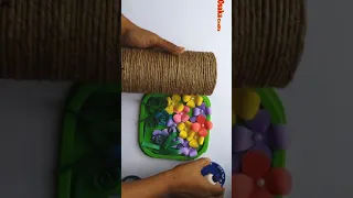 How to Make Best out of waste Flower vase !!! Jute/Twine  Flower Vase !!!! Unique