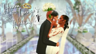 Hanna & Lorenzo's Wedding 💍|FAMILY, LOVE & DRUGS 🍃 | A SIMS 4 MACHINIMA 🤍