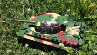 German Tiger Tank RC Unboxing video