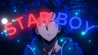 Starboy - Solo Leveling sung jin woo (Edit/AMV) [4k]