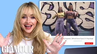 Sabrina Carpenter Watches Fan Covers on YouTube & TikTok | Glamour