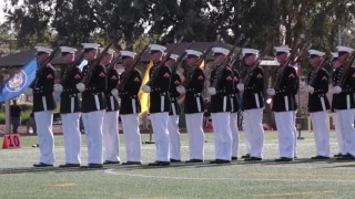 Battle Colors Ceremony at MCAS Miramar (B-roll)