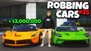 I Robbed 25 Car Dealerships in GTA 5 RP..