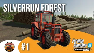 🏕️ ОСВАИВАЕМСЯ В НОВОМ МЕСТЕ | Silverrun Forest | FS22 Platinum Edition | Эпизод 1