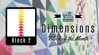 Dimensions Block of the Month - Block 2 video tutorial