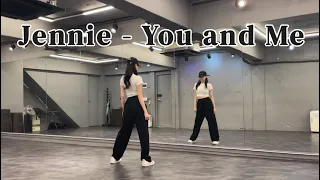 제니(Jennie) - 유앤미(You and Me) 안무 거울모드(mirrored version)
