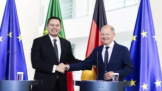 Bundeskanzler Scholz empfängt portugiesischen Ministerpräsidenten