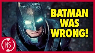Why Batman SHOULDN'T Fight Superman! || Comic Misconceptions || NerdSync