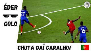 O golo do ÉDER - Portugal 1-0  France | Simplesmente fantástico!