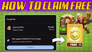 Claim FREE Packs, Scenery & Gold Pass with Google Special New Offer in Clash of Clans