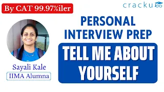 Personal Interview Prep - Tell me about yourself | IIM GDPI Preparation - By Sayali Ma'am