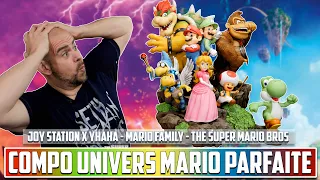 INCROYABLE CETTE STATUE UNIVERS MARIO !!!  Joy Station x YHAHA - Mario Family - The Super Mario Bros