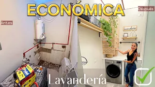 INCREÍBLE ✨ cambio en mi lavanderia | súper ECONÓMICO 😱 Ale García