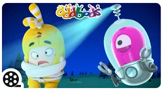 ALIEN  ATTACK | Oddbods | Spooky Halloween Cartoons