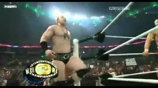 SIN CARA in a 10-man Battle Royal for the Intercontinental Title - Raw 9-26-11