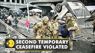 Attempts of evacuation in Mariupol fail as second temporary ceasefire violated | English News | WION