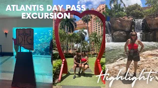 FIRST WATERPARK EXPERIENCE! ATLANTIS SHORE EXCURSION/IS IT WORTH IT? #emptynesters #carnivalcruise
