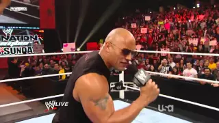 The Rock talks trash about John Cena (02-14-2011)