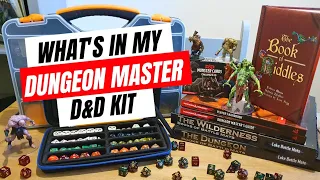 What's in my D&D 5e Dungeon Master Kit (everything I use)