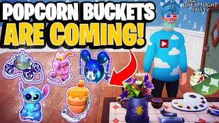 Upcoming Event Rumored! Collect Buttons, Popcorn Buckets, & MORE! | Dreamlight Valley