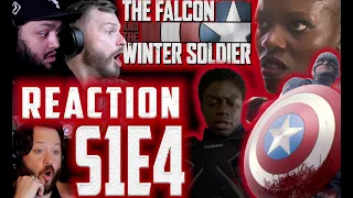 NOT WITH THE SHIELD!! // Falcon & The Winter Soldier S1x4 "The World is Watching" REACTION!!