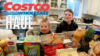 COSTCO SHOPPING and GROCERY HAUL | Day in the Life of a SAHM