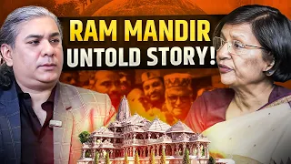 The Real Story of Ram Mandir Ayodhya & Babri Masjid by Dr Meenakshi Jain | Abhijit Chavda Podcast 45