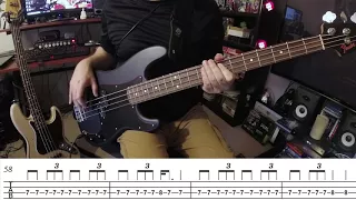 Metallica-Four Horsemen Bass Cover-With Tab-Cliff Burton