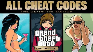 *WORKING* GTA Trilogy ALL CHEAT CODES (All Remastered Cheat Codes For San Andreas Vice City & GTA 3)