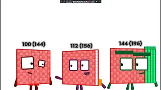 Big Dozenal Numberblocks