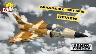 Mirage IIIC - Cobi 5818 - Review #cobi #mirage #fighterjet