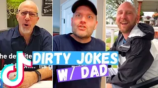 Dirty jokes with Dad on Tik Tok TO TEST your Dad's HUMOR 😝😂