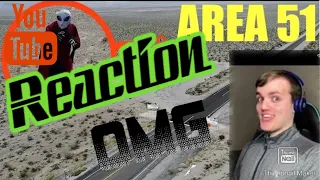 Reaction- you will not believe what my drone caught on camera inside of top secret Area51 alienproof