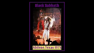 Black Sabbath - Abilene, Texas 1978  (Complete Bootleg)