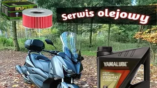 Yamaha x-Max 400 serwis olejowy