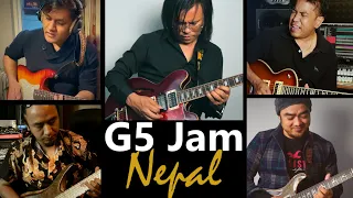 G5 Jam Nepal  (Phiroj Shyangden , Praggya Lama  ,Manoj Kumar Kc , Sanjeev Baraili ,Gopal Rasaili)