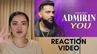 Japanese-Indian Reacts: First Karan Aujla Song To React To! | Admirin' You | Reaction Video