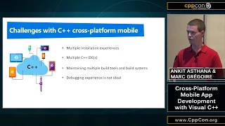 Cross-Platform Mobile App Development with Visual C++ - Ankit Asthana & Marc Gregoire [CppCon 2015]