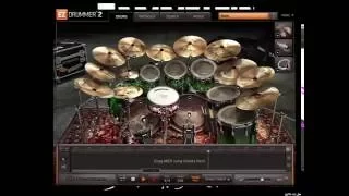 RAMMSTEIN - Buck Dich only drums midi backing track
