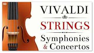 3 Hours Vivaldi Strings Symphonies & Concertos - Instrumental Soothing Relaxing Heavenly Music