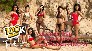 Sourav Deb Photography Swimsuit Calendar 2020-21 Photoshoot BTS Vlog