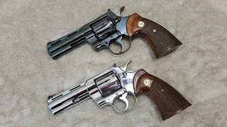 Colt Python  Royal Blue vs. Bright Stainless (Which one is better?)