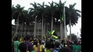 JAMAICA 50th INDEPENDENCE FLAG RAISING IN MIRAMAR NATIONAL ANTHEM, FLORIDA AUG 6th 2012