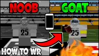 HOW TO BE A GODLY WR ON MOBILE! (FOOTBALL FUSION 2 TUTORIAL)