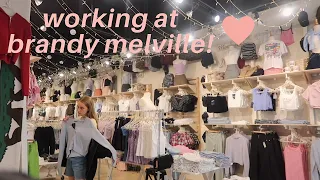 what working at brandy melville is like!