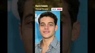 Rami Malek through the years #shorts