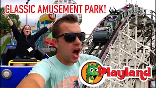 The Old Timey Rides of Rye Playland, New York! First Time Visit Vlog (with On-Ride Reactions!)